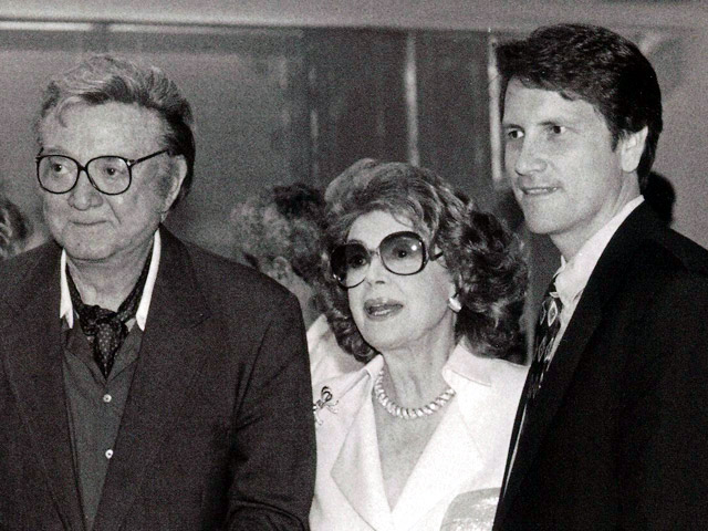 Jim with Steve Allen and Jayne Meadows