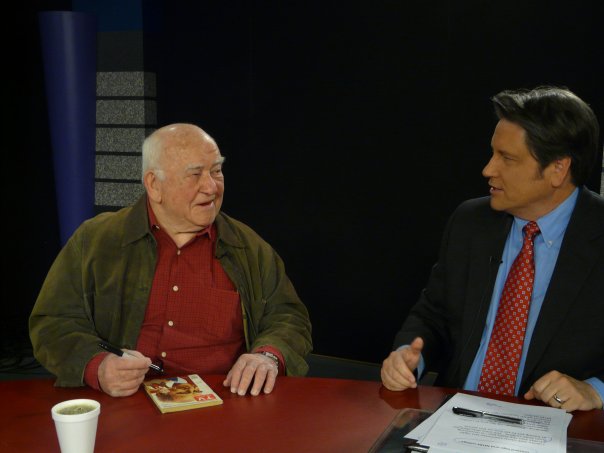 Jim with Ed Asner