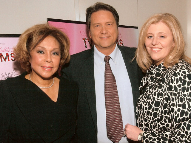 Jim Longworth, Pamela Cook, Diahann Carroll