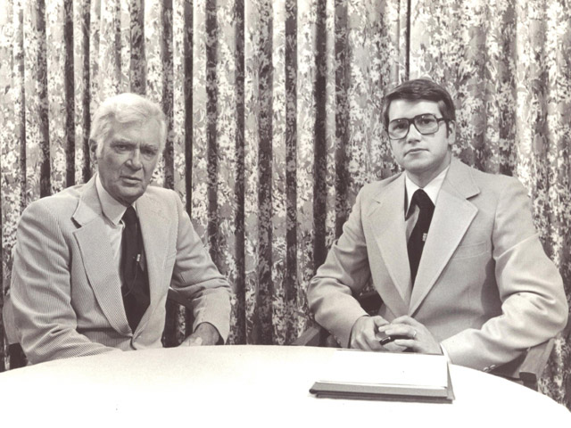 Jim with Buddy Ebsen