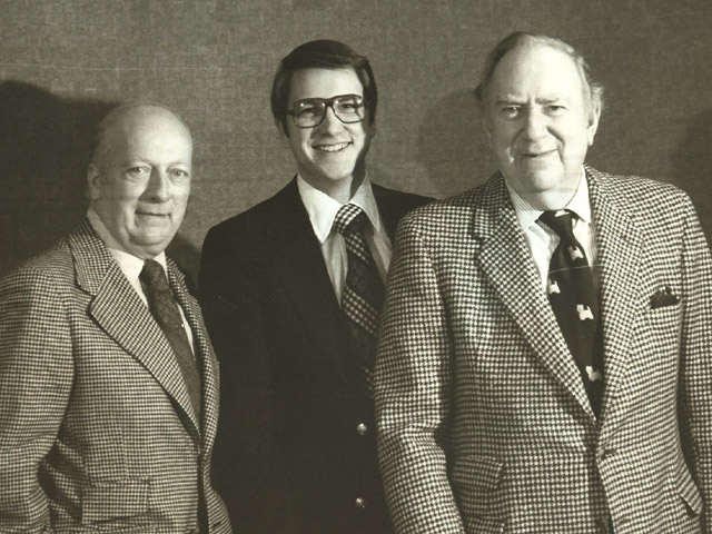 Jim with Bob Elliott and Ray Goulding