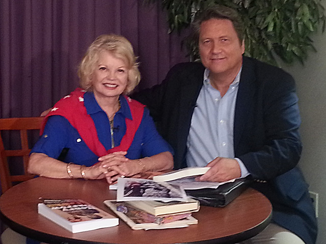 Jim with Kathy Garver