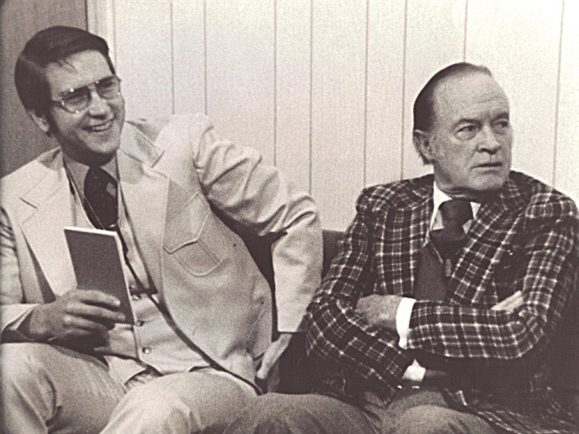 Jim with Bob Hope