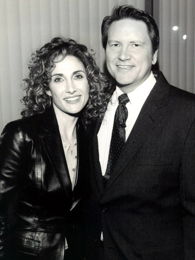 Jim with Melina Kanakaredes