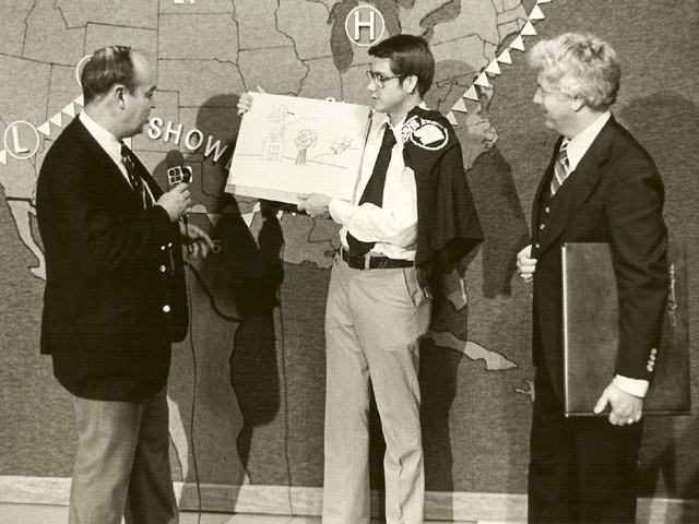 Jim with Charles Kuralt and Bob Timberlake