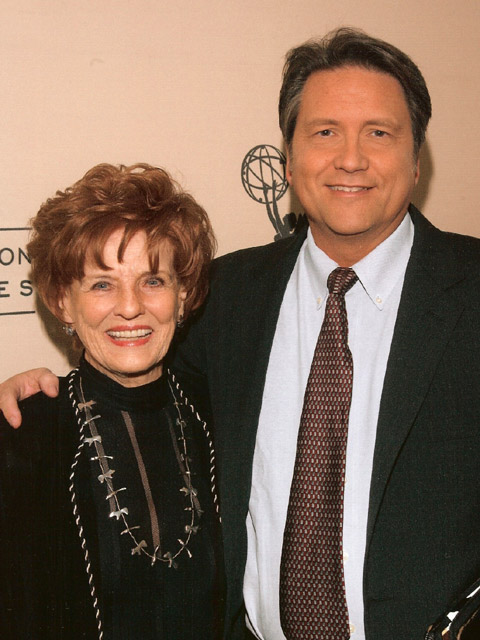 Jim with Marjorie Lord