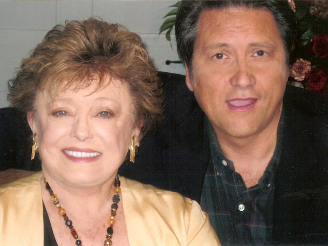 Jim with Rue McClanahan