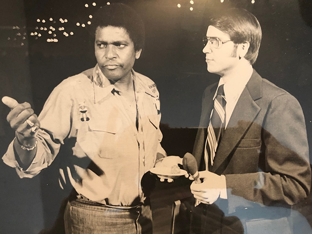 Jim with Charlie Pride