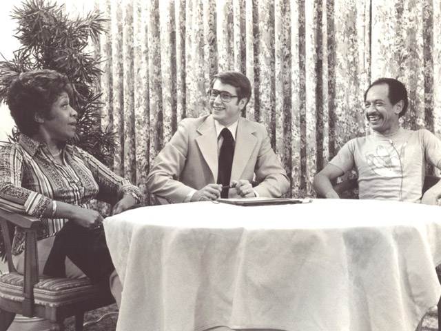 Jim with Isabel Sanford and Sherman Hemsley
