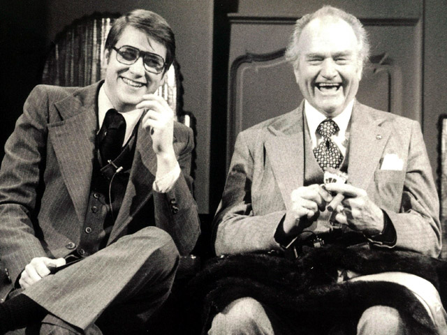 Jim with comedian Red Skelton