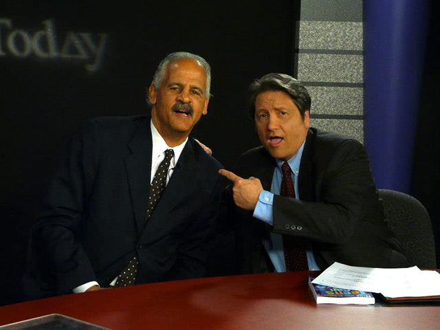 Jim with Stedman Graham