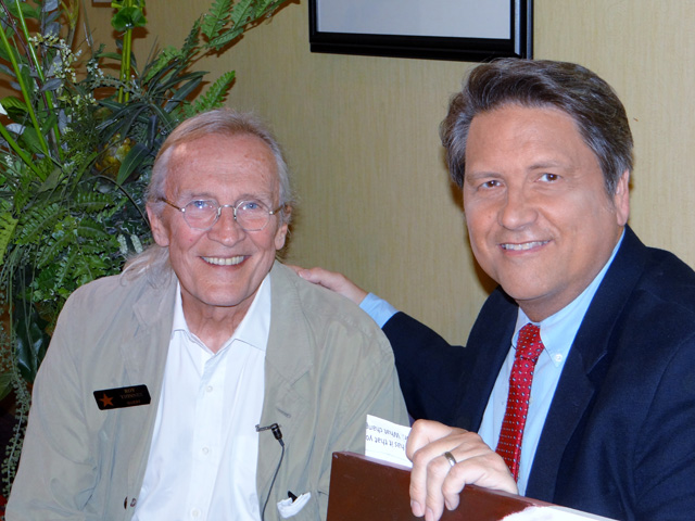 Jim with Roy Thinnes