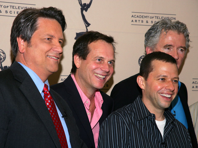 Jim with Longworth with Bill Paxton, Jon Cryer and Patrick Duffy