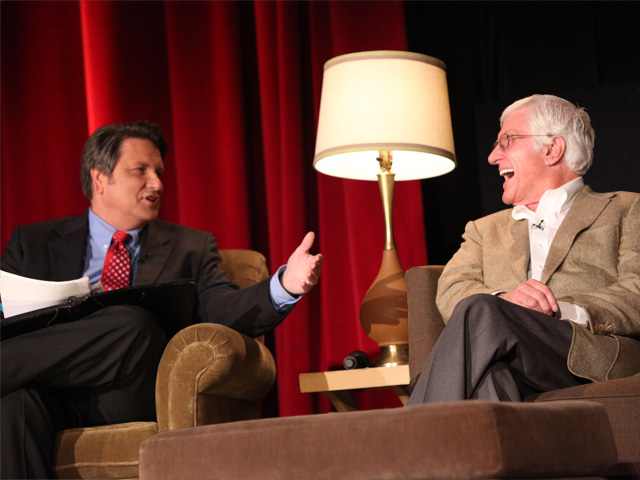 Jim Longworth with Dick Van Dyke