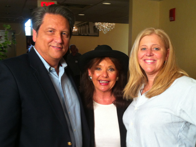 Jim and his wife Pam with Dawn Wells