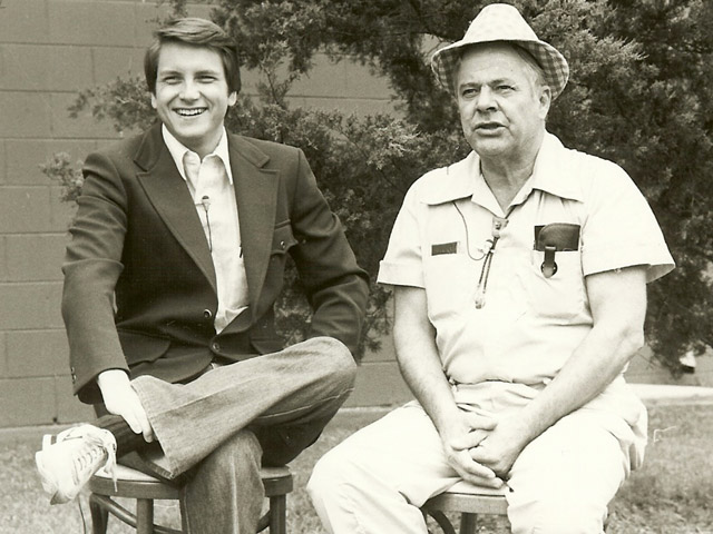 Jim with William Windom